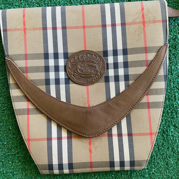 Vintage Burberry Haymarket Bag | Vintage Burberry | Burberry | - Picture 13 of 16